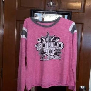 World cup cheerleading shirt